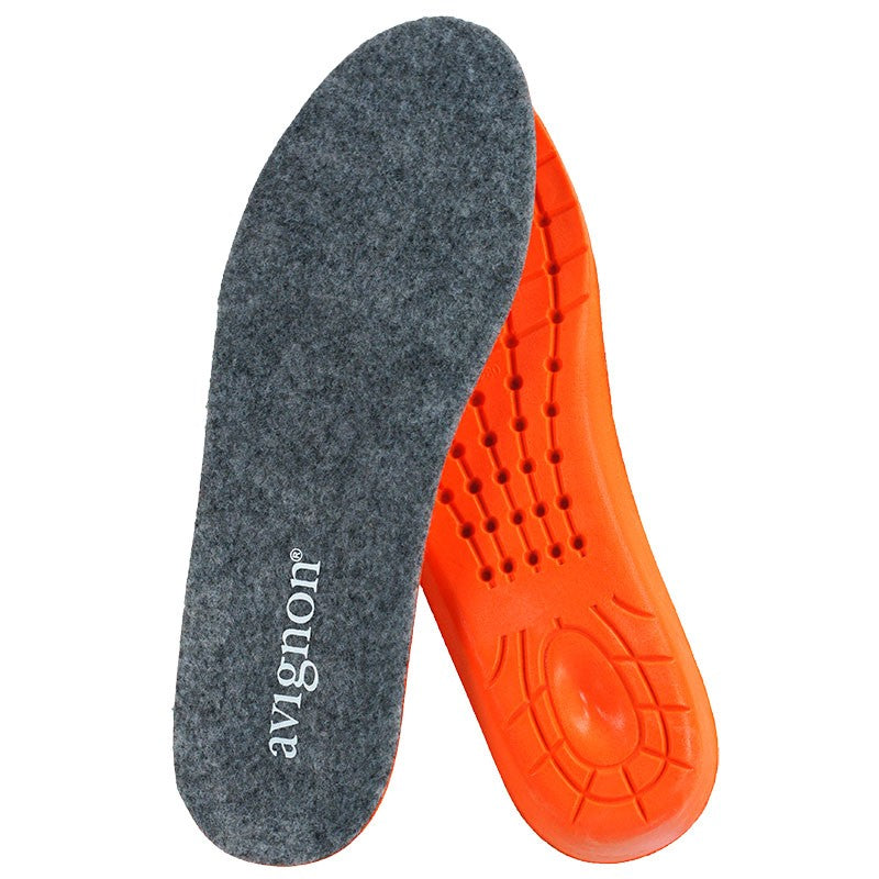 Iläggssula i ull och memory foam för vinterskor