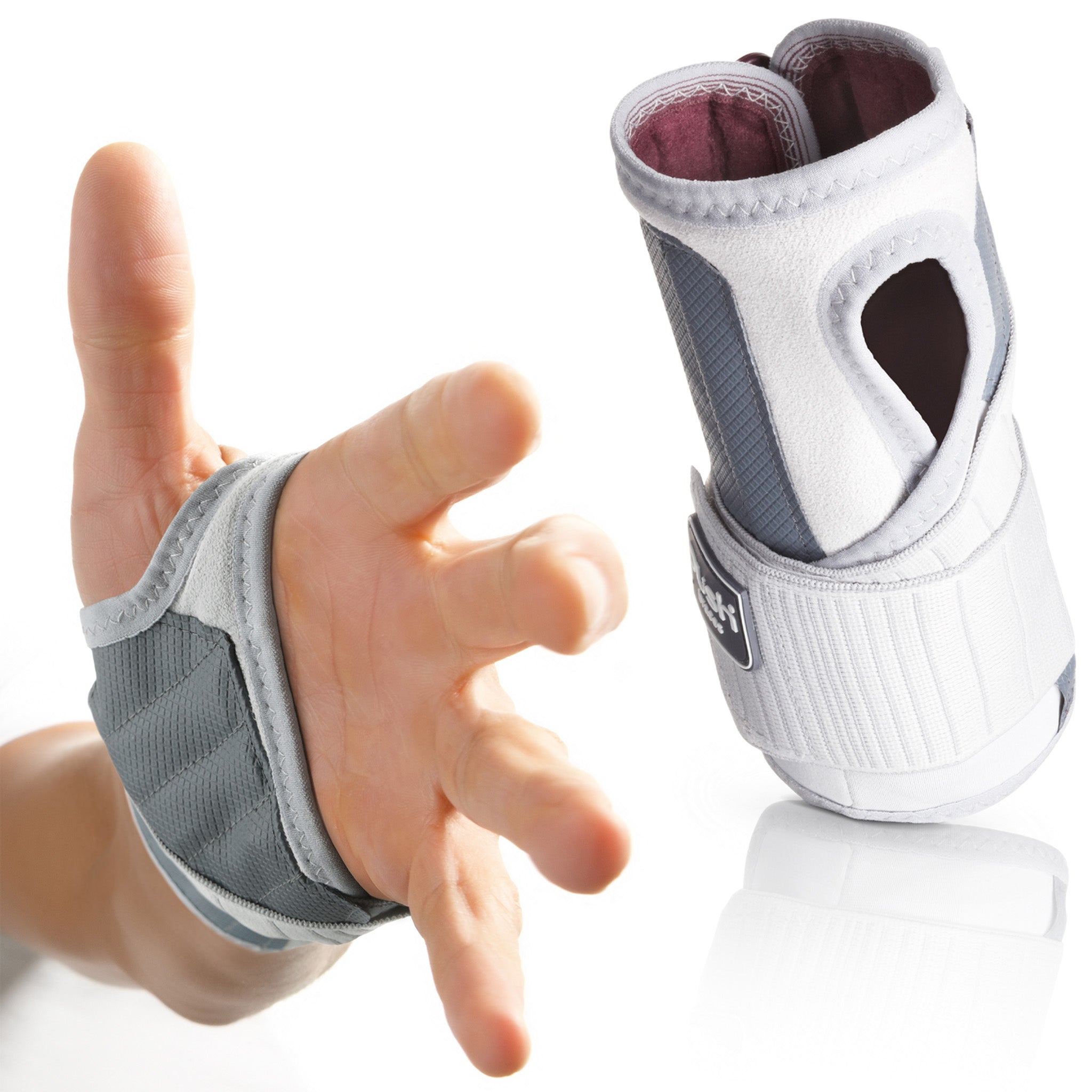 Handledsstöd med skenor för avlastning och stabilitet