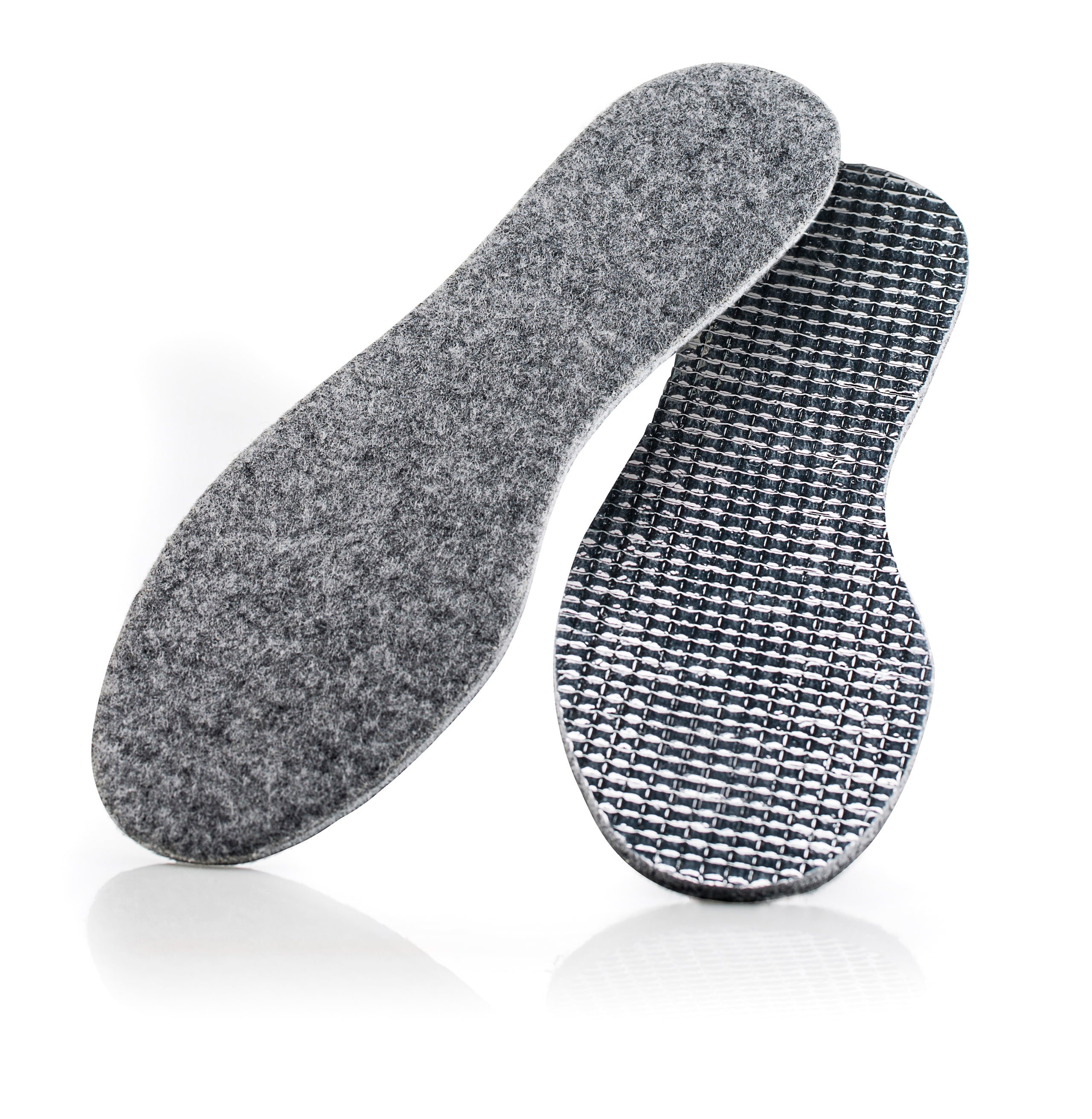 Iläggssula i filt med isolerande aluminiumbotten 3-pack