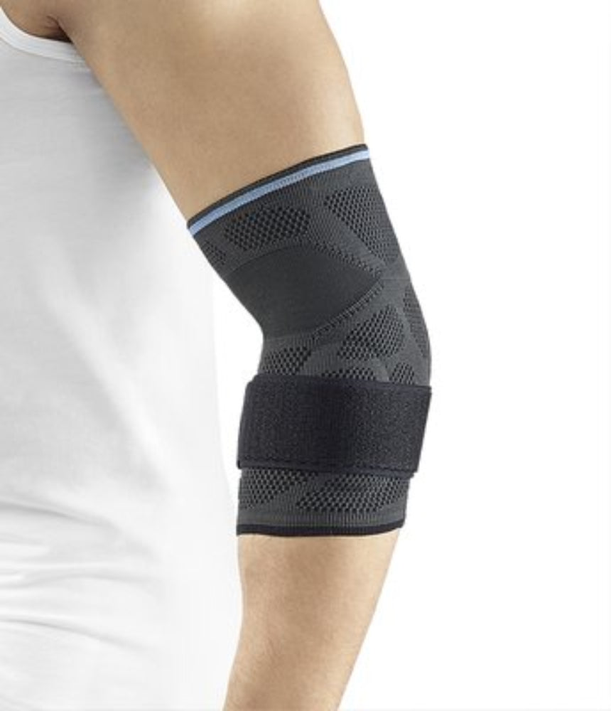 Armbågsskydd Dynamics Plus med dubbelsidig avlastning för tennisarm, golfarm och musarm