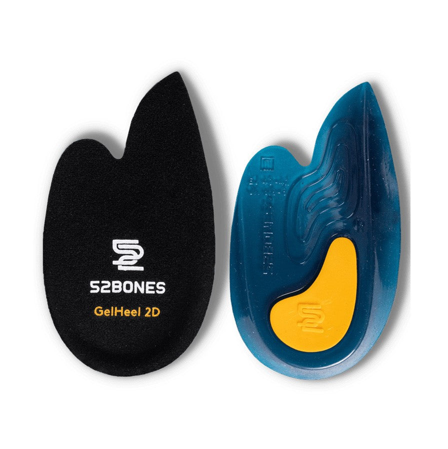 Hälkudde Gel Heel 2D med stöd och dämpning för trånga skor