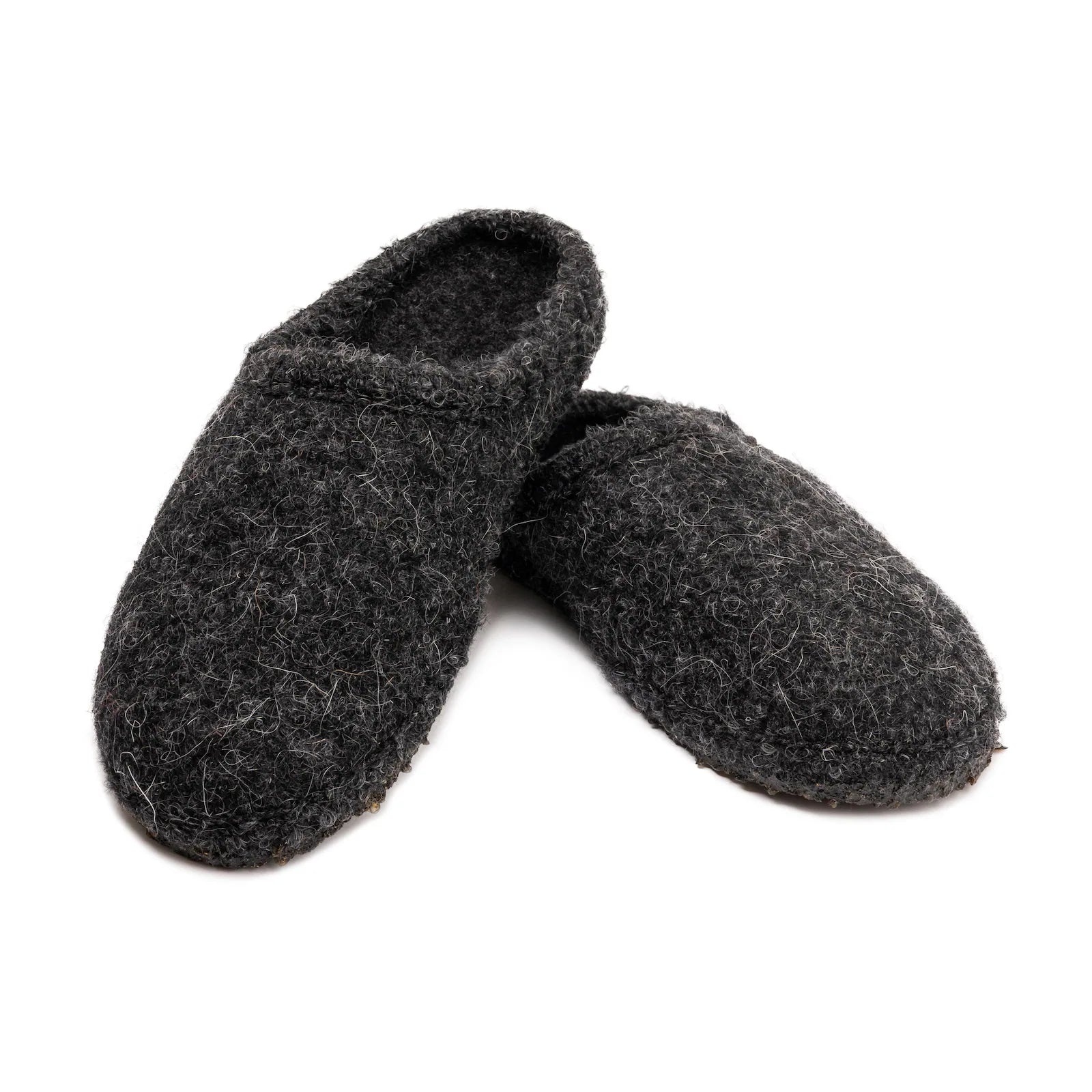 Tofflor Ulle Mohair Seamless dark grey