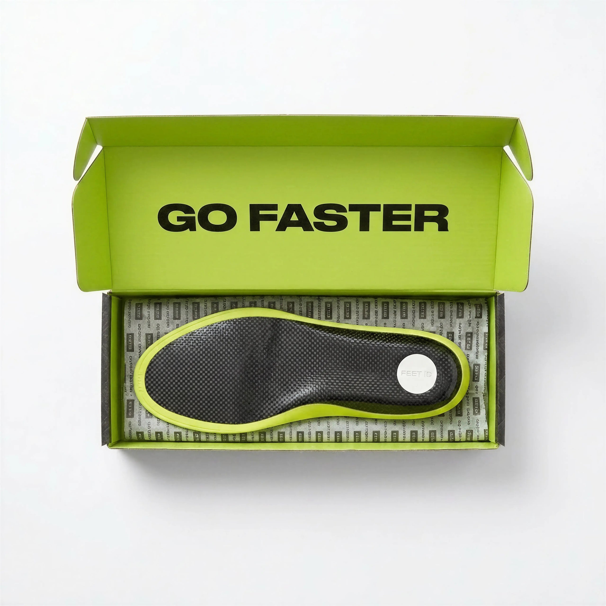 Carbon fiber insole Feet iD for hallux rigidus and hallux valgus