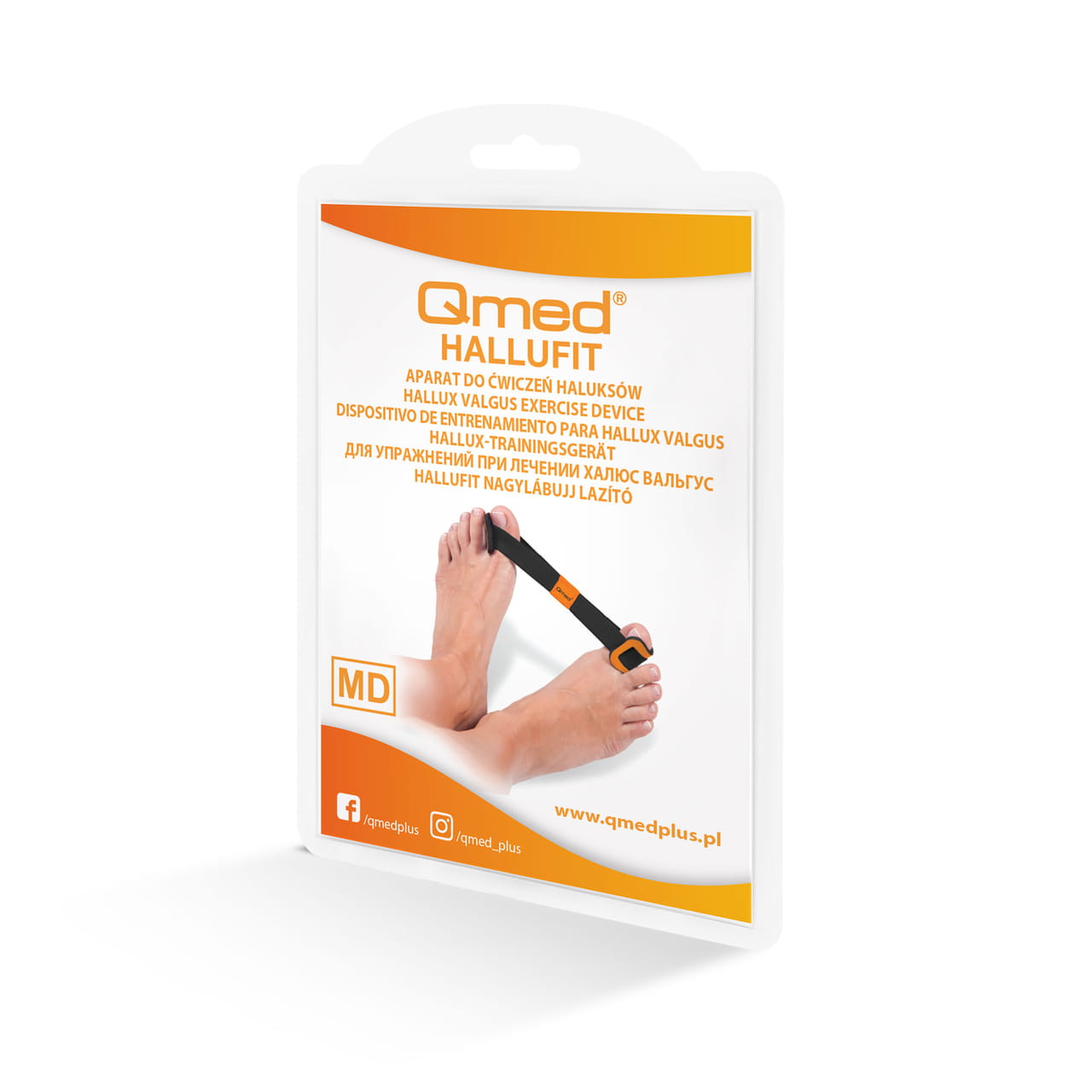 Aids for movement training for hallux valgus