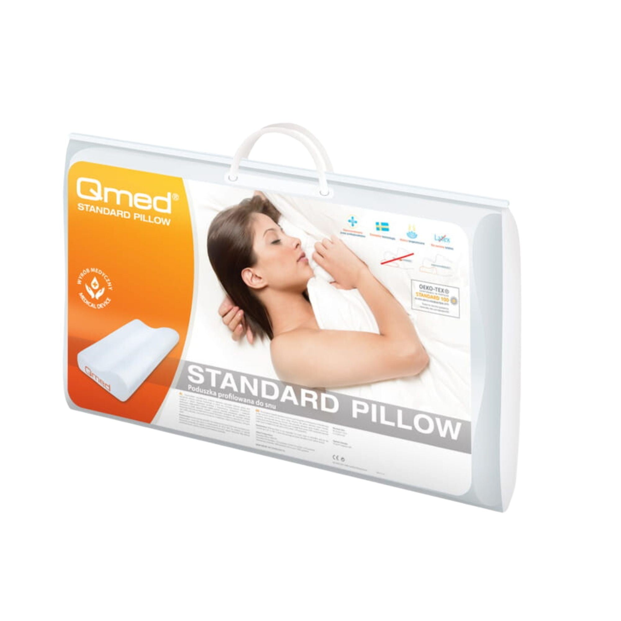 Nackkudde Standard för rygg- och sidosovare