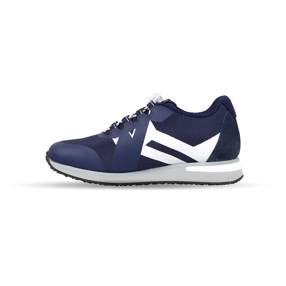 Eikon ortopedisk damsko för stabilitet och komfort i blå/vit