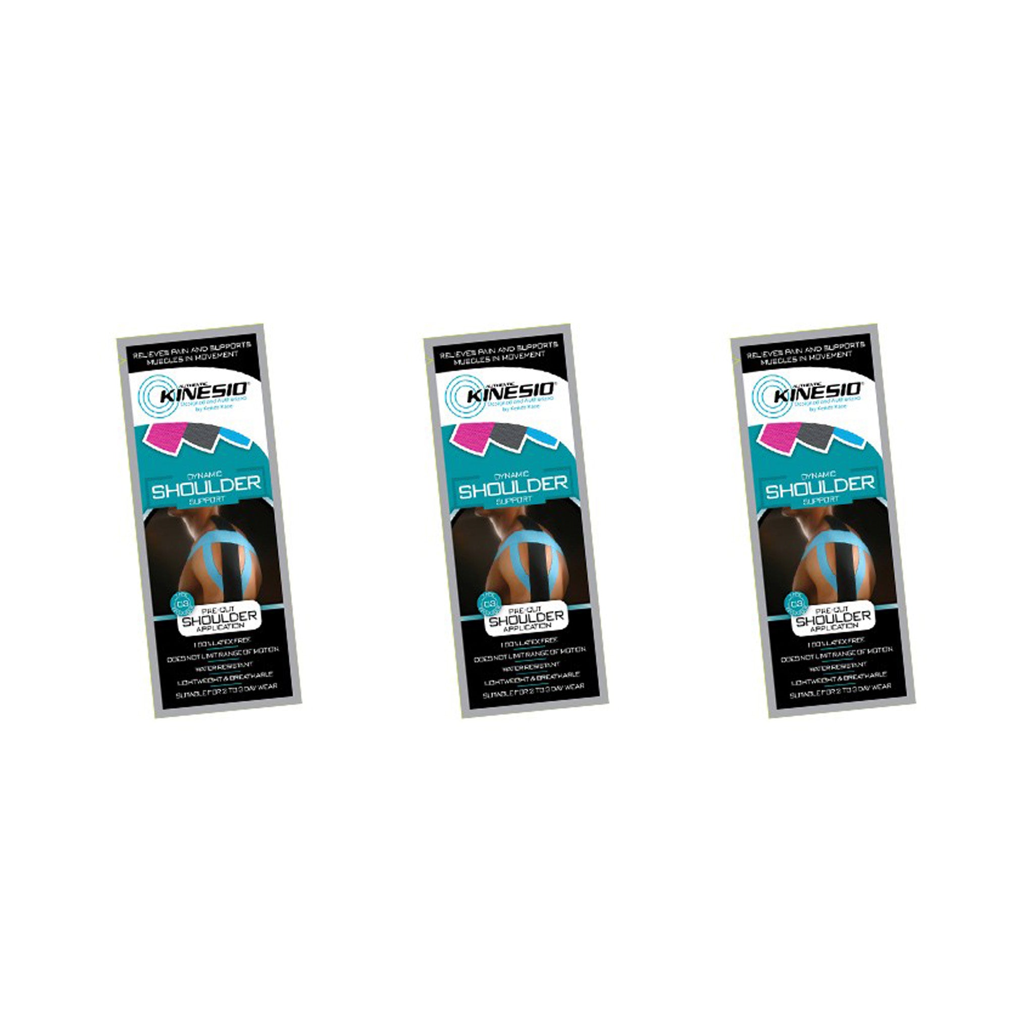 Kinesiotejp Kinesio Tex Pre Cut axel 3–pack