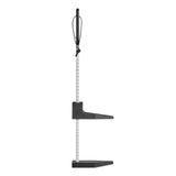 Foot length and shoe size measuring gauge
