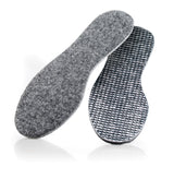 Iläggssula i filt med isolerande aluminiumbotten