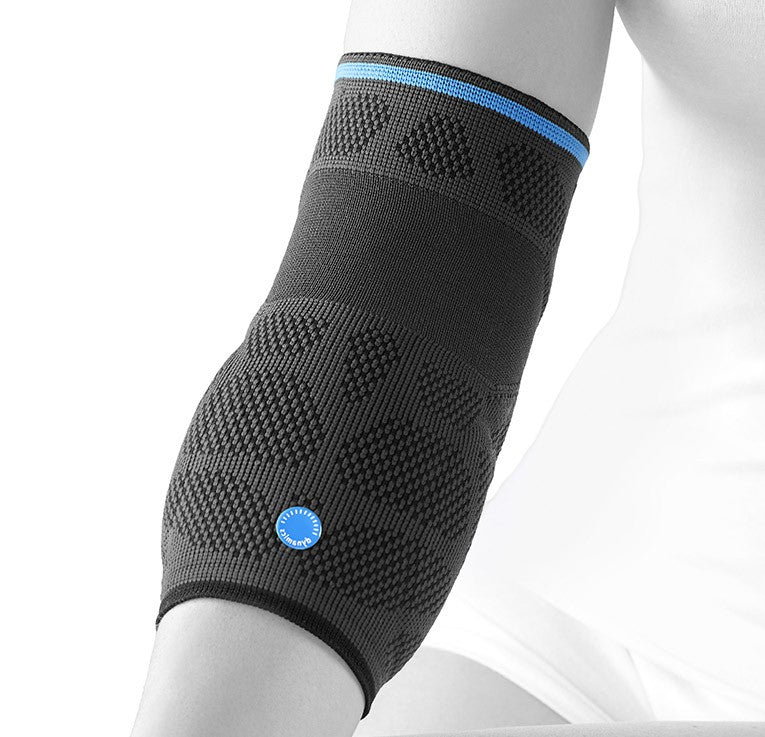 Armbågsskydd Dynamics Plus med dubbelsidig avlastning för tennisarm, golfarm och musarm