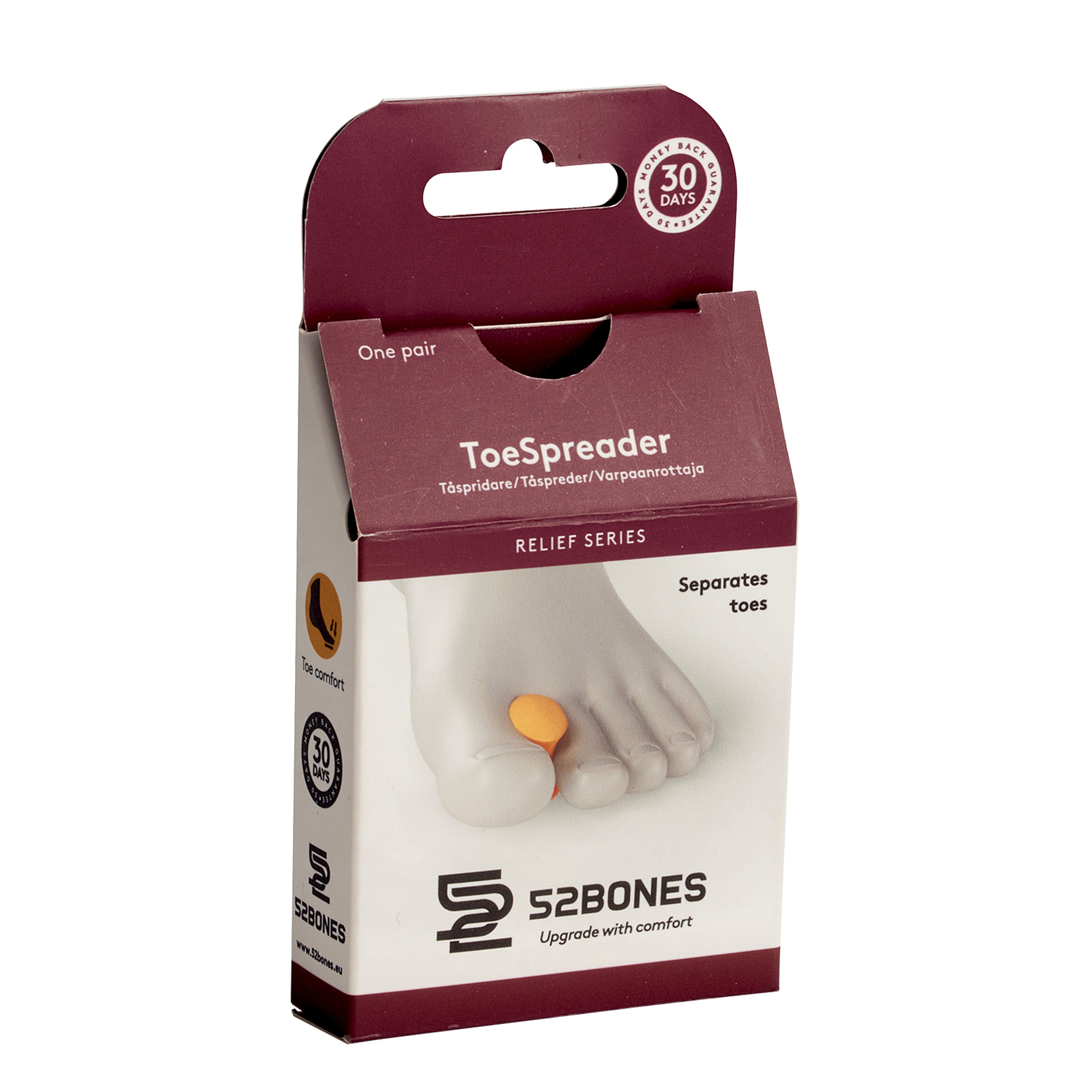 Gel toe separator for hallux valgus and crowded toes
