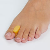 Gel toe separator for hallux valgus and crowded toes