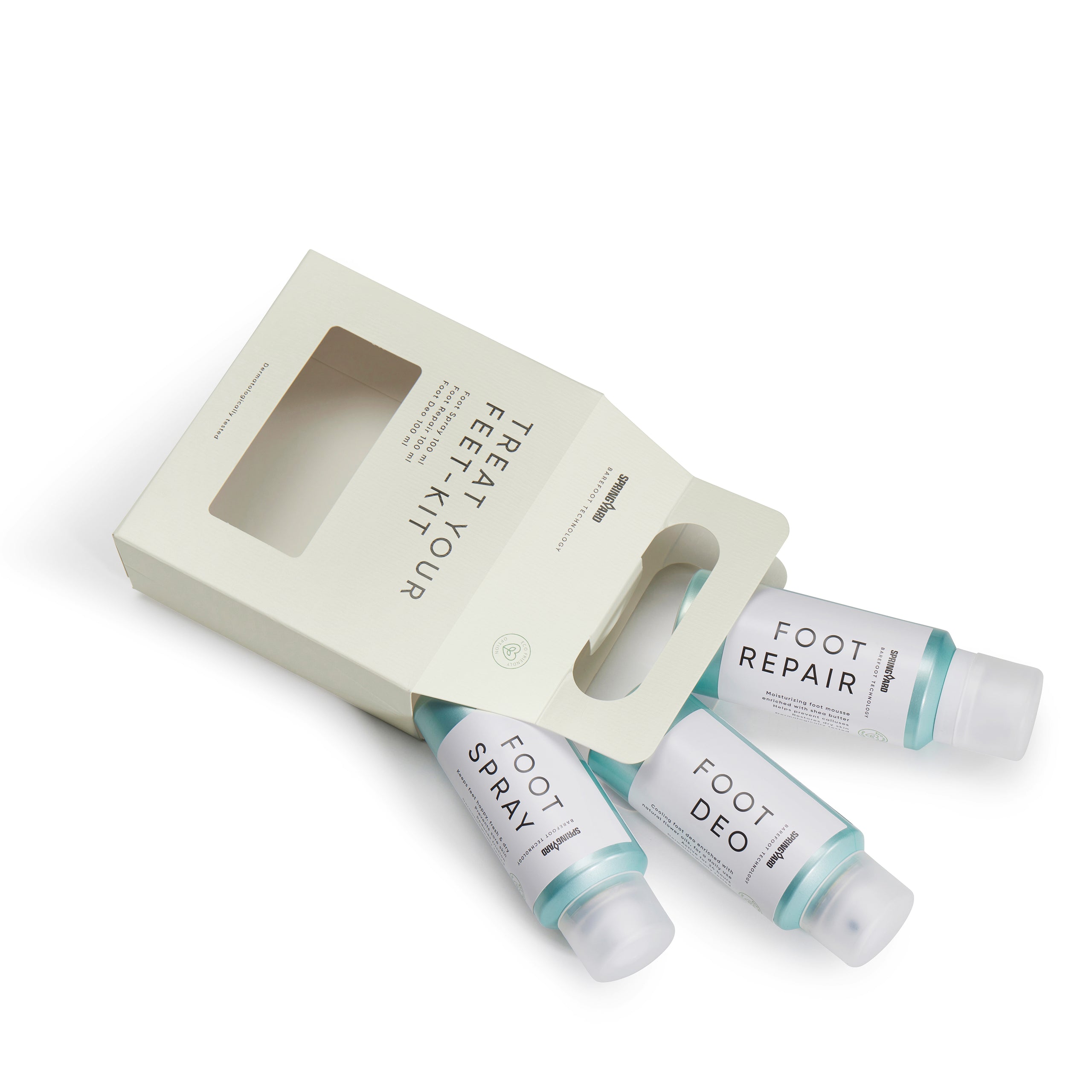Kit för fräscha och lena fötter