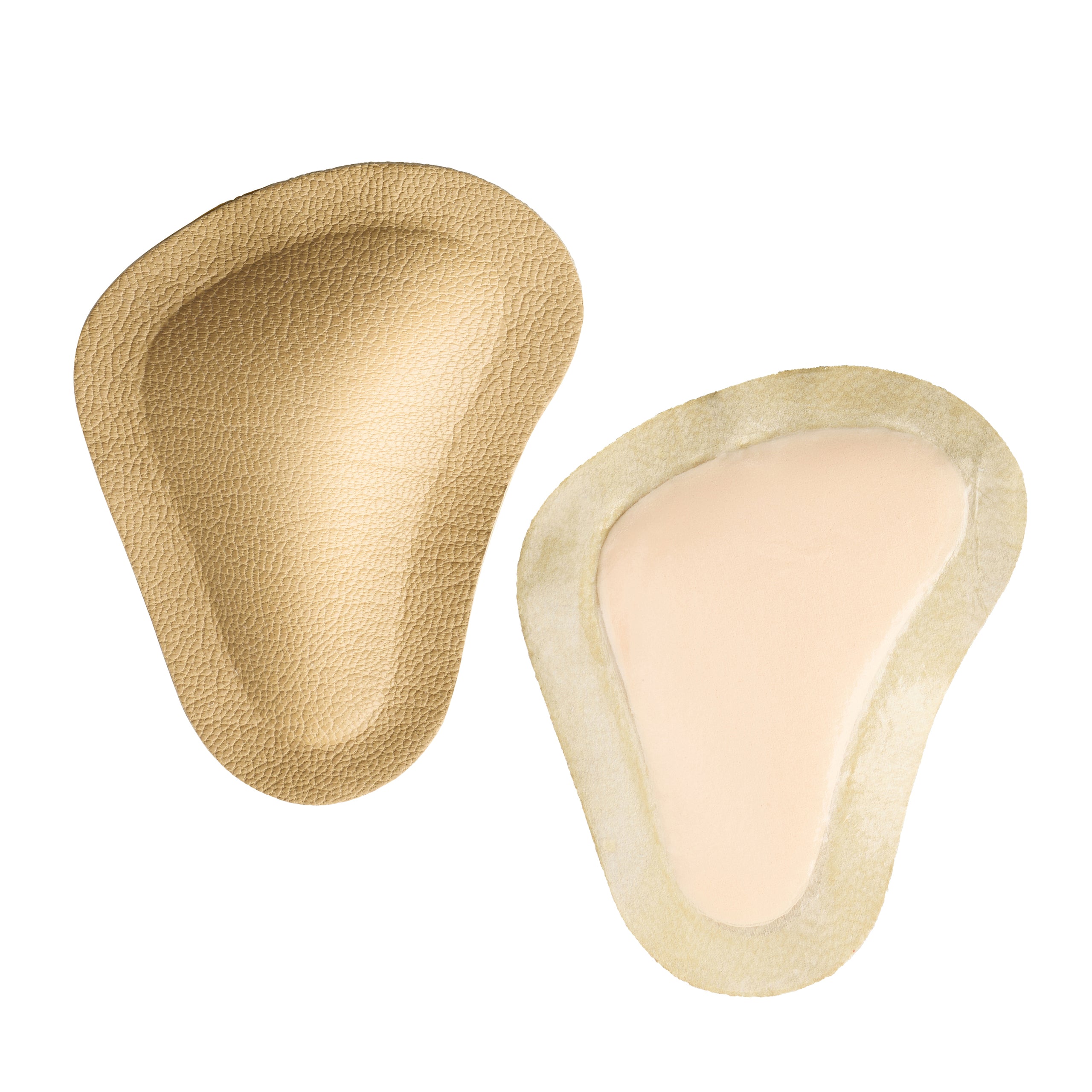 Självhäftande pelotter för avlastning av nedsjunket främre fotvalv