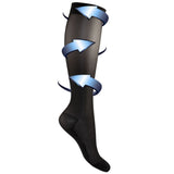 Stödstrumpor extra tunna svart för svullna och trötta ben