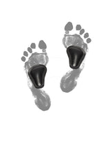 Självhäftande pelotter för nedsjunket främre fotvalv