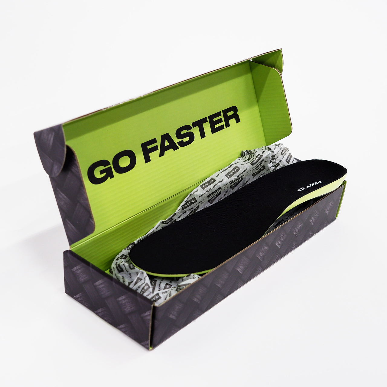 Iläggssula Feet iD i kolfiber för tåledsartros, hallux rigidus och hallux valgus