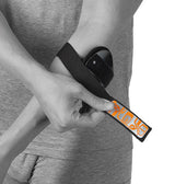 Armbågsband med justerbar pelott för tennis- och golfarm