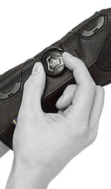 Handledsstöd med tumstöd och BOA-system för exakt passform