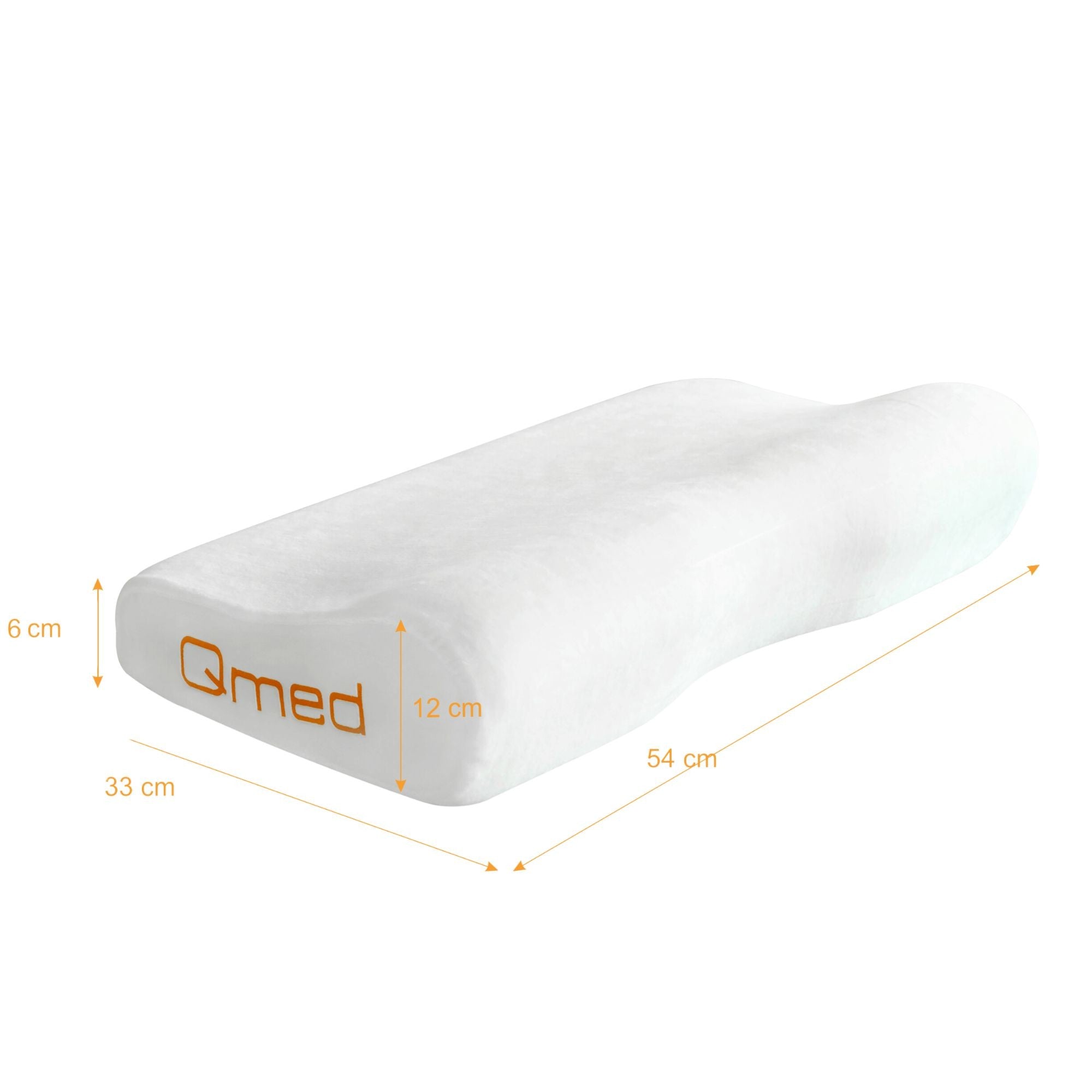 Nackkudde Standard Plus för rygg- och sidosovare