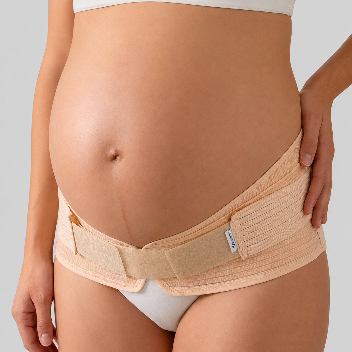 Sacro-X pelvic belt for pregnancy and pelvic stabilization