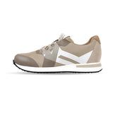 Eikon ortopedisk herrsko för stabilitet och komfort i beige/vit (storlek 39)