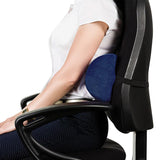 Svankkudde halvrulle med minnesskum