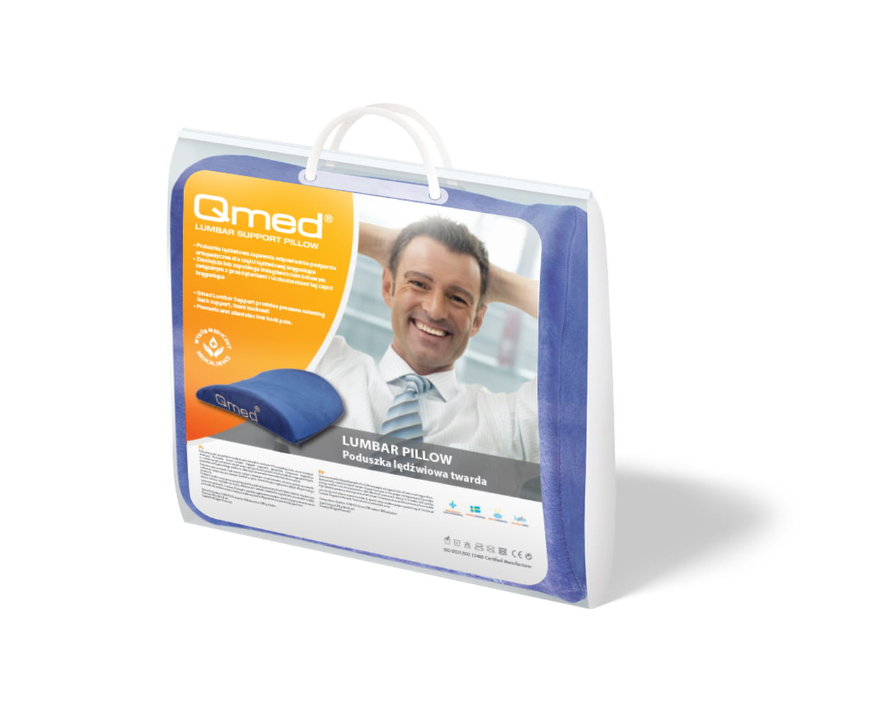 Svankkudde med minnesskum för bil och hem