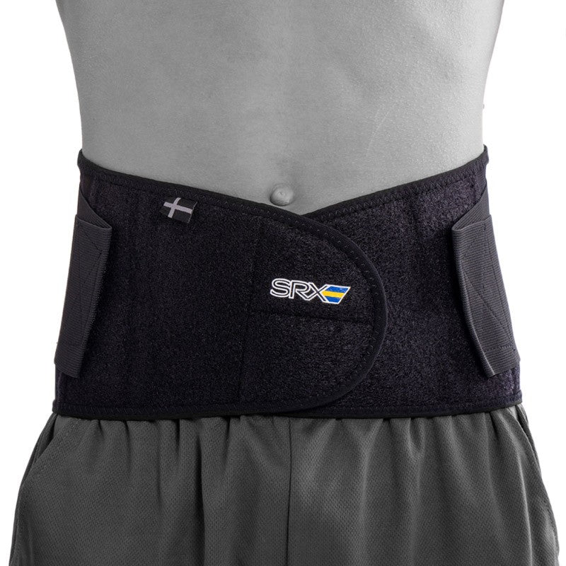 Ryggstöd SRX Stabil med skenor för ländryggsproblem