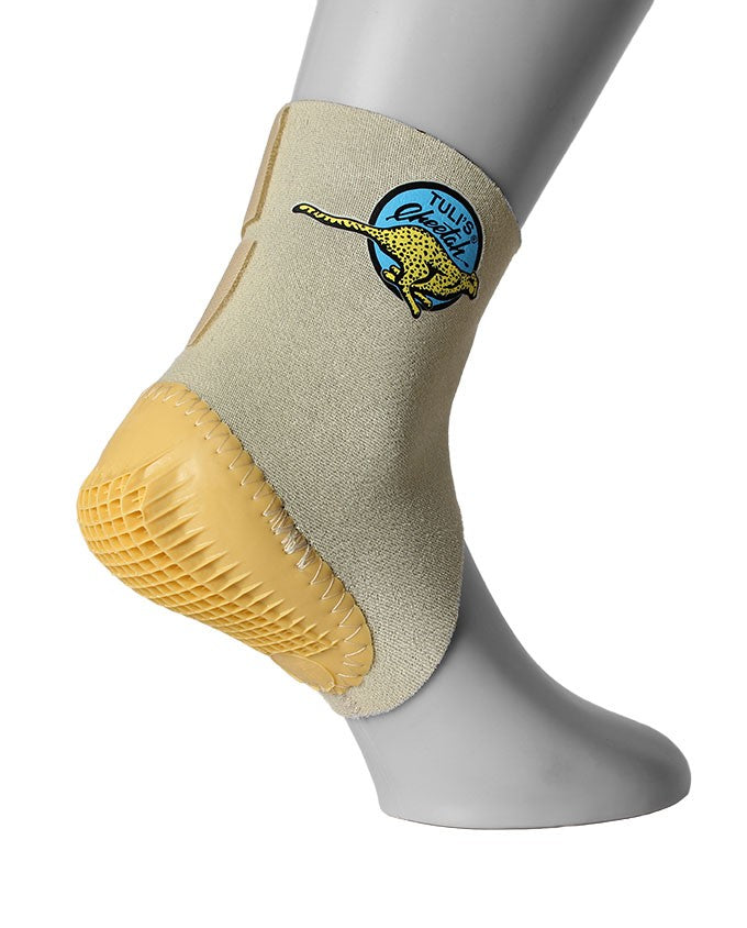 Hälskydd Tulis Cheetah Universal för hälproblem vid barfotaaktiviteter