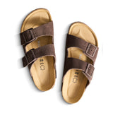 XOCORE Soft rocker support sandal coffee brown