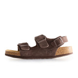 XOCORE Soft rocker support sandal slingback coffee brown