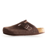 XOCORE Soft rocker support sandal closed toe coffee brown