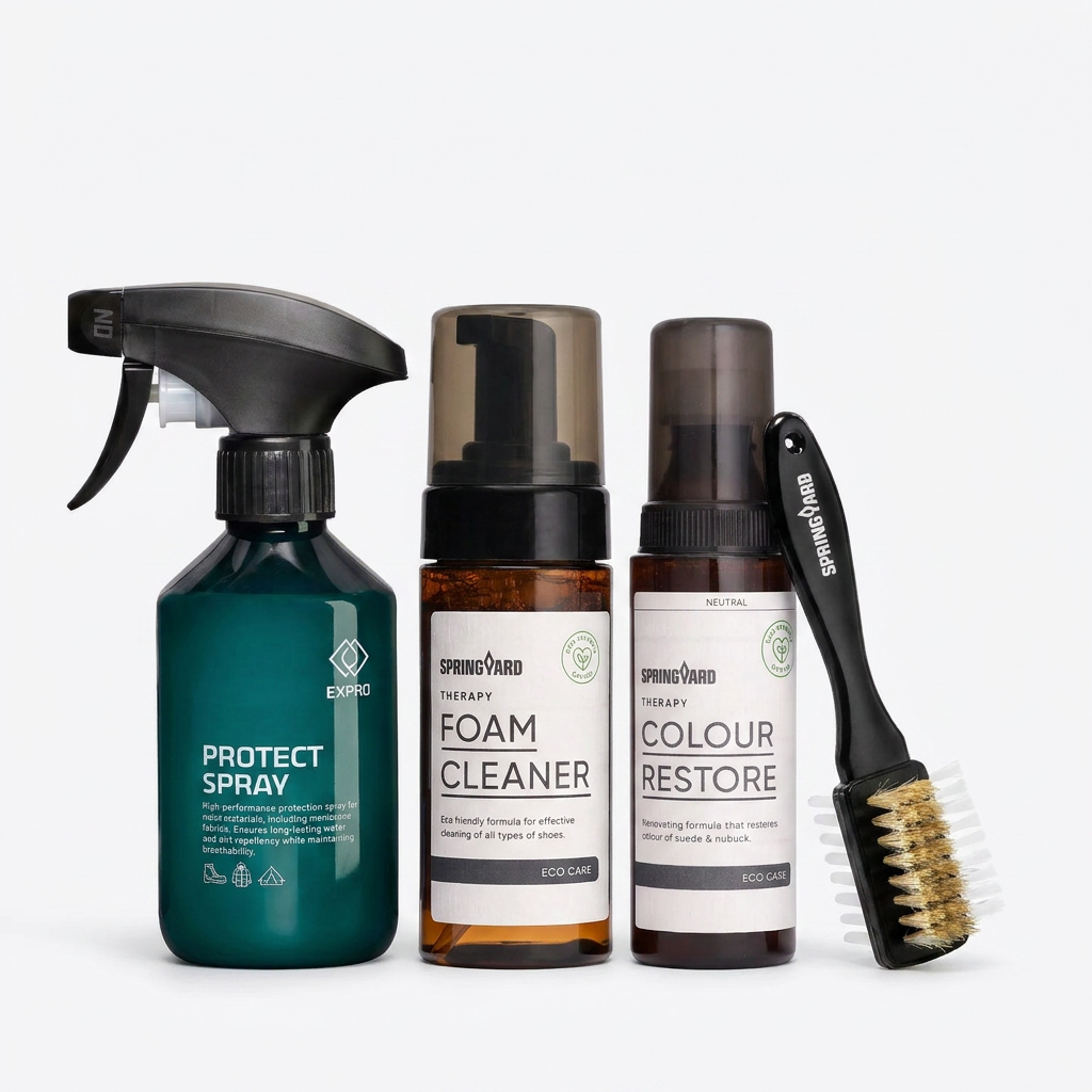 Complete kit for cleaning and protection of XOCORE sandals