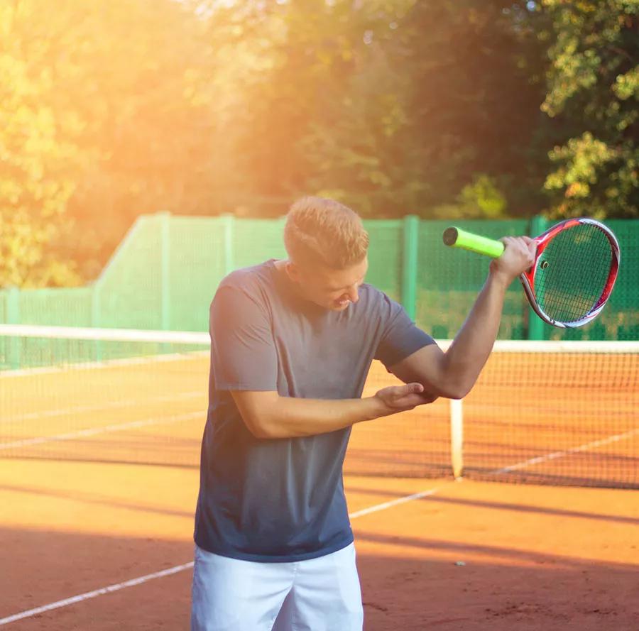 Skydd för tennisarm