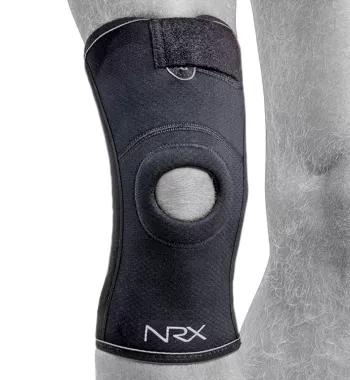 Knäskydd med hål - Genum Basic med öppen patella