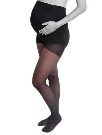 Stödstrumpor Gravid Svarta